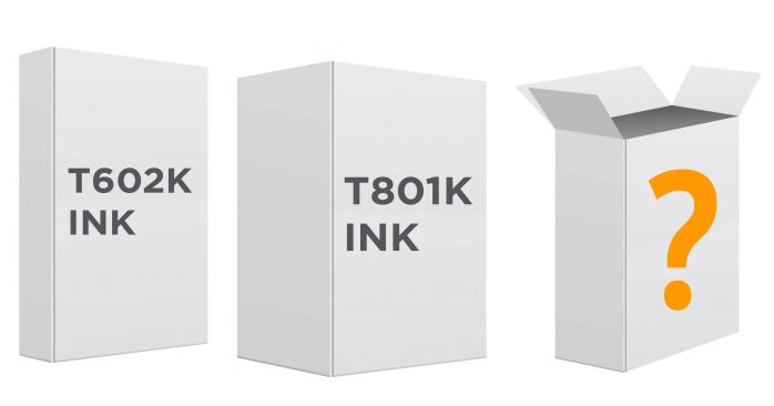 FB-Paperboard boxes against white background - T801K Ink - T602K Ink ?
